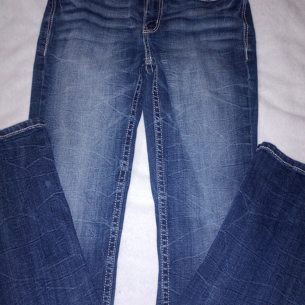 Daytrip Dark Blue Flare Jeans